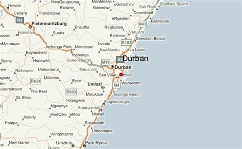 Map Of Durban 4 