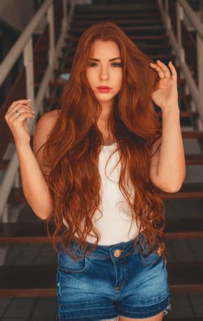 Beautiful Redheads Part II Original Mane N Tail Bright Lips Bright Hair Ginger Gene Casual