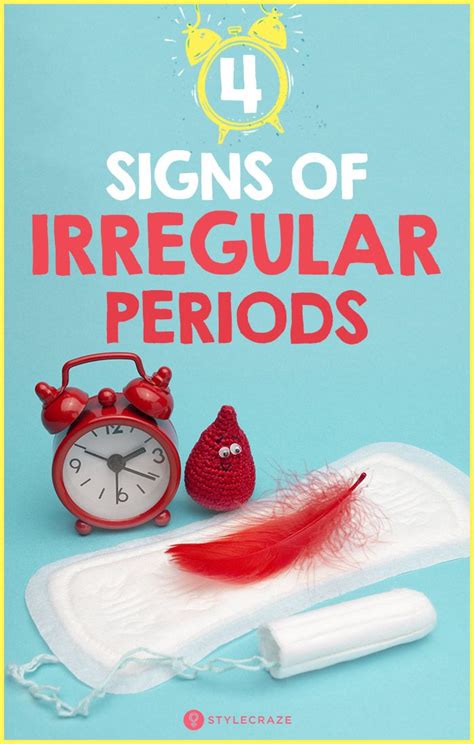 4 Signs Of Irregular Periods Irregular Periods Health Health Fitness