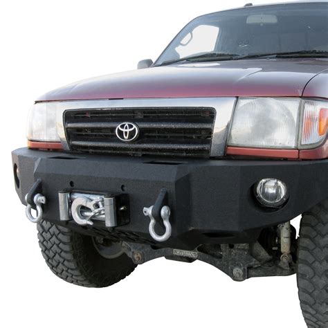 Iron Bull Bumpers® Toyota Tacoma 2001 Full Width Black Front Winch Hd