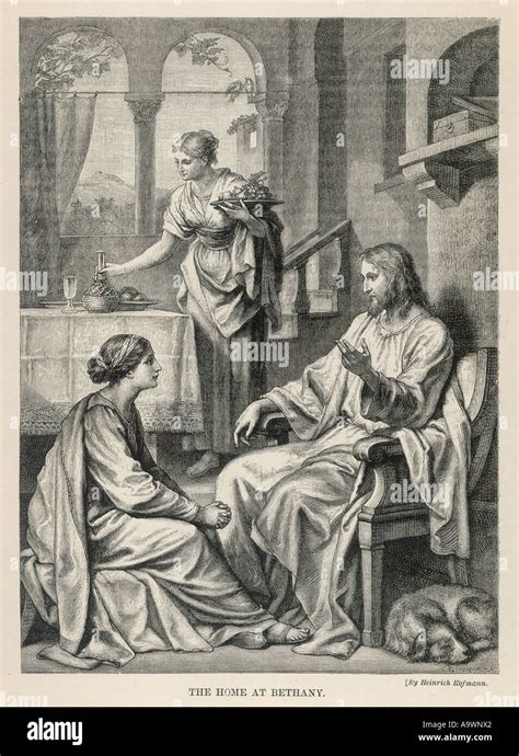 Christ In The Temple Heinrich Hofmannblack And White Canvasjesus