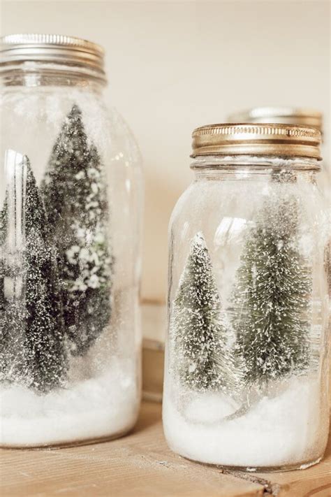 Easy To Make Mason Jar Christmas Scenes Christmas Mason Jars