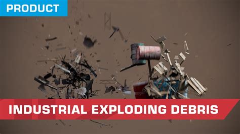 Industrial Exploding Debris Stock Footage Now Available Actionvfx