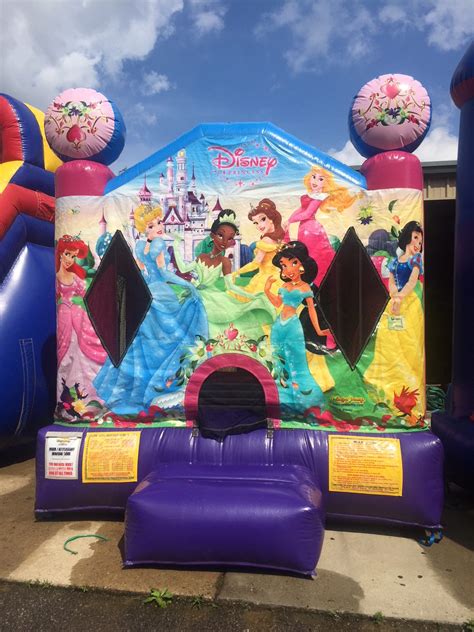 Disney Princesses 75 And Up Bounce House And Slide Rentals Birmingham Trussville Alabama