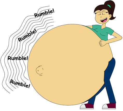 Jackies Powerful Belly Rumble By Angry Signs On Deviantart