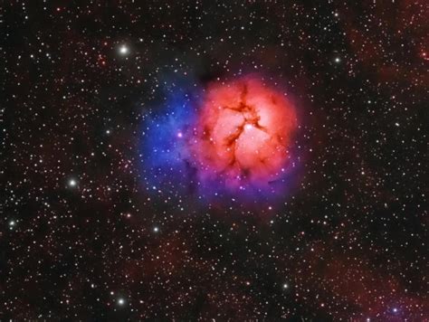 M20 The Trifid Nebula L Enhance Filter Redo Experienced Deep Sky