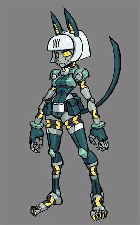 Robo Fortune Skullgirls Danbooru