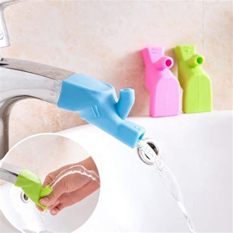 Buy Silicone Toddler Kids Water Reach Faucet Rubber Hand Washing