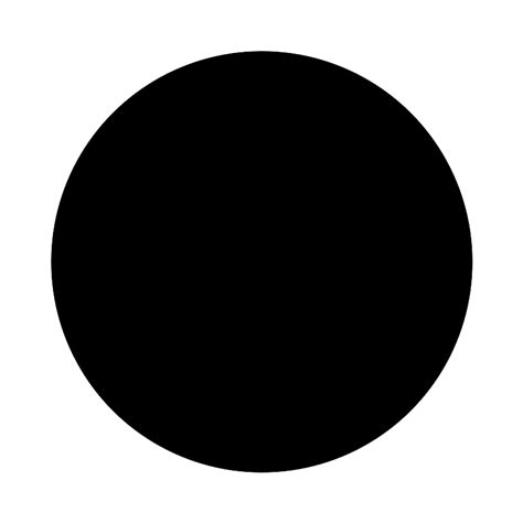 Black Circle Vector Svg Icon Svg Repo