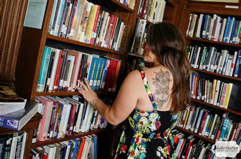 librarians show off their risqu side through tattoos