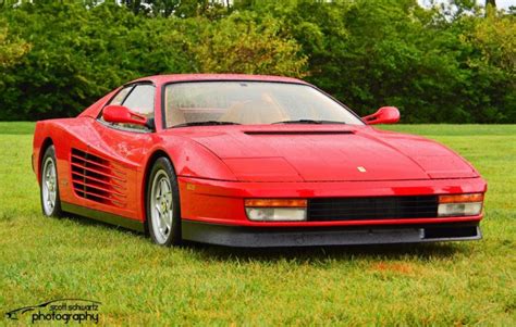 Ferrari Testarossa 512 Tr F512 M Supercars Cars Italia Red