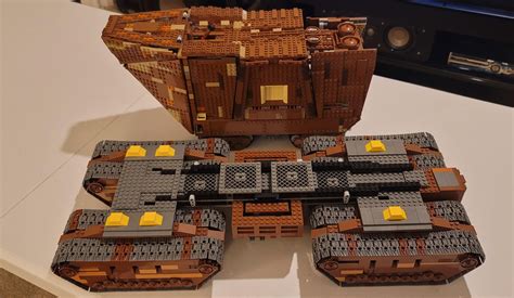 I Knew The Mould King Sandcrawler Was Big But I Just Cant Get Over