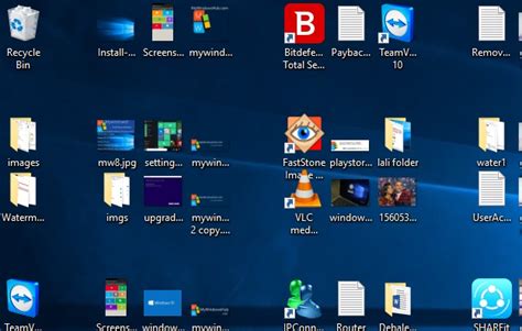You can customize your folder icons with your favorite picture. How to Change Desktop Icon Spacing in Windows 10?