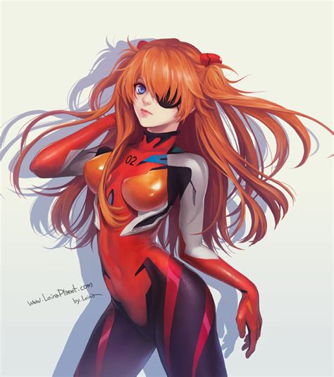 Souryuu Asuka Langley Neon Genesis Evangelion And 2 More Drawn By