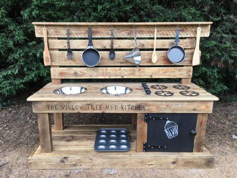Mud Kitchens Made From Recycled Wood Mud Kitchen Diy Mud Kitchen