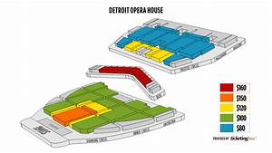 Detroit Detroit Opera House Seating Chart