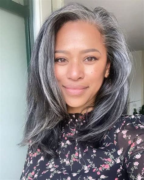 55 Cool Gray And Silver Hairstyles For All Hair Textures Gray Hair