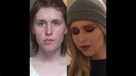 Male To Female Makeup Transformation Youtube