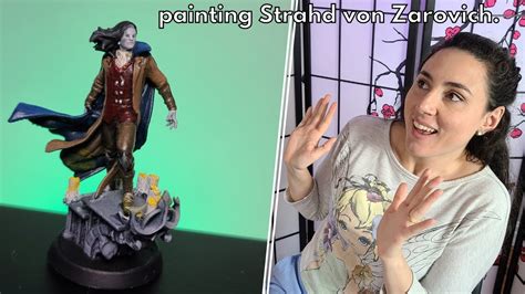 Painting Strahd Von Zarovich Beginner Painting Vlog Backvlog