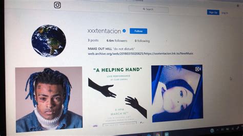 Xs Instagram Page 3 Years Ago Today Xxxtentacion