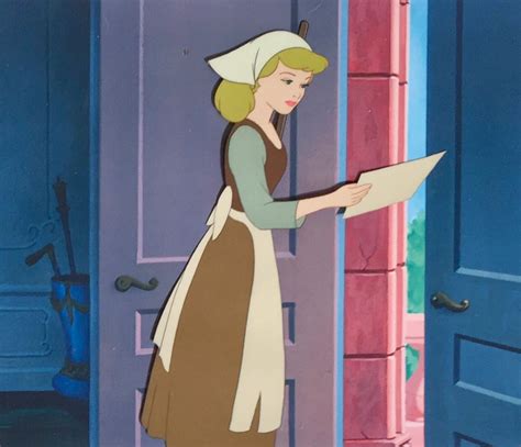 Animation Collection Original Production Animation Cel Of Cinderella