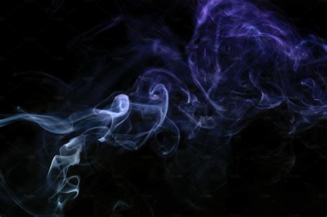 Abstract Smoke On Dark Background Abstract Stock Photos ~ Creative Market