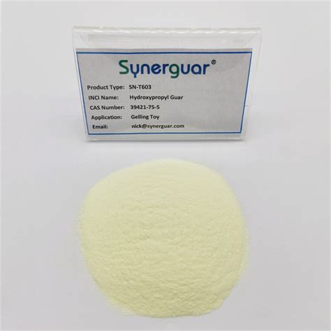 Senior Guar Gum Slime Super High Viscosity Non Self Hydrating Guar Flour