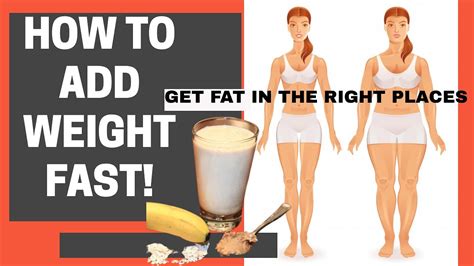 How To Gain Weight Fast Without Belly Fat Naturally ~ By Victoria Vick