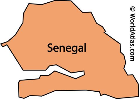 Senegal Maps And Facts