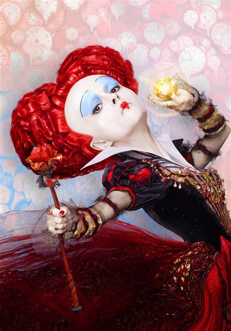 cartel reina de corazones de alicia a través del espejo 2016 ecartelera