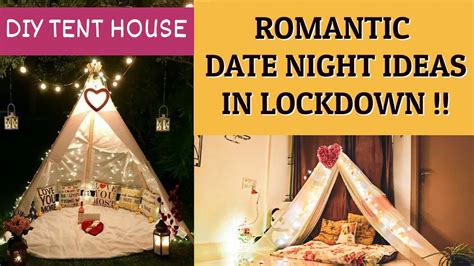 Diy How To Build A Tent House For Your Romantic Date Night At Home