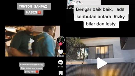 Viral Video Pertengkaran Pasangan Di Rumah Lesti And Rizky Billar Ternyata Ini Sosok Yang Cek Cok