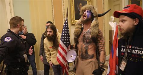 Who Is Jake Angeli The Horned Man From The Capitol May Look Familiar