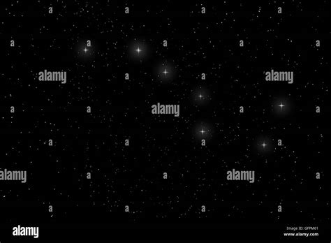 Big Dipper Constellation Ursa Major The Great Bear Stock Photo Alamy
