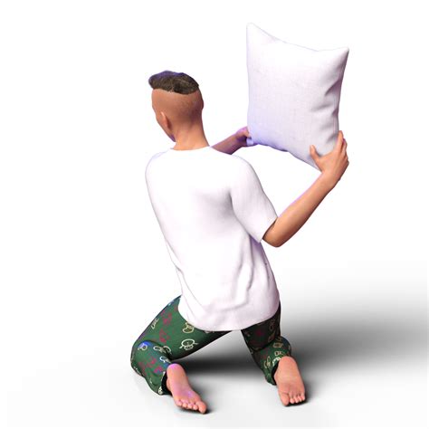 Stl File Fight Pillow Man 2・model To Download And 3d Print・cults