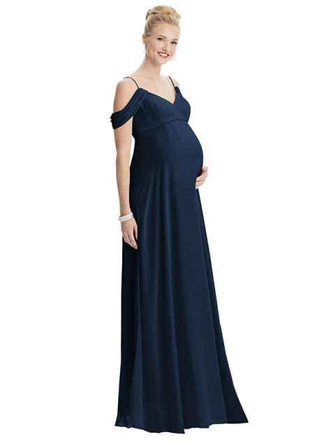 Casey Maternity Bridesmaids Dress By Dessy Midnight Blue