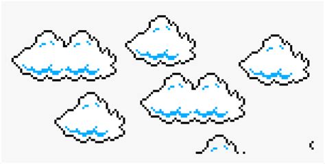 Super Mario Bros Clouds Sprite Hd Png Download Transparent Png Image