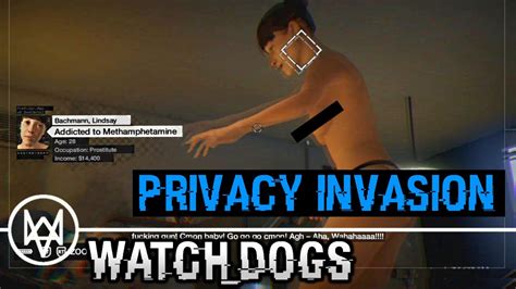 Watch Dogs All Privacy Invasions Hd Ps4 1080p Peephole