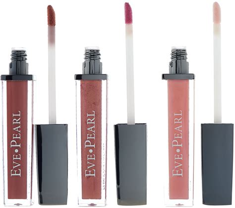 Eve Pearl Lip Gloss Trio Sheer Nudes And P Earlicious
