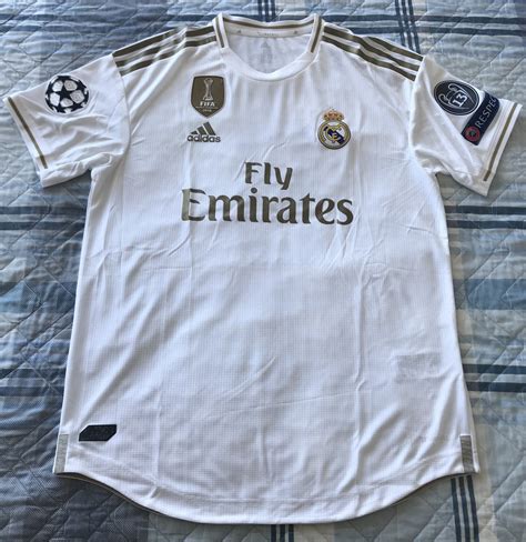 Real Madrid Home Football Shirt 2019 2020 Sponsored By Emirates