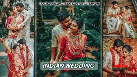 This is another set of free lightroom presets featuring various filters and effects for improving wedding photos. Indian Wedding Presets | Lightroom Mobile Presets Free DNG ...
