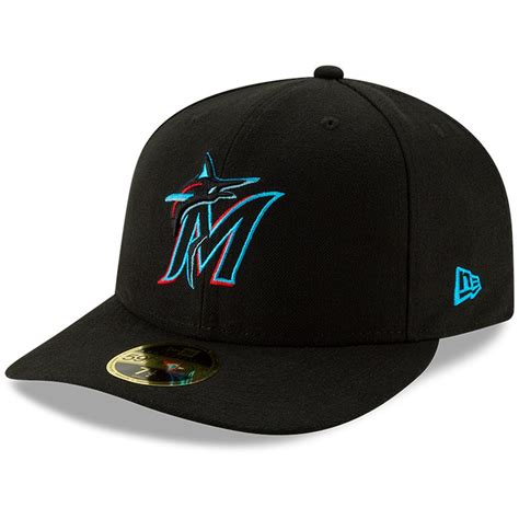 Miami Marlins New Era Authentic Collection On Field Low Profile 59fifty