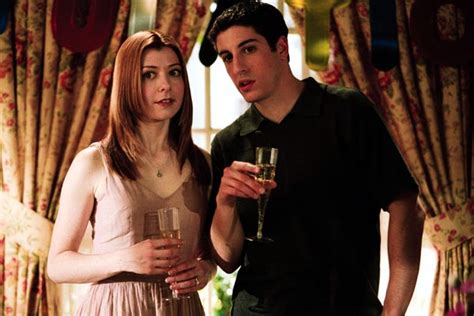 Foto De Alyson Hannigan American Pie ¡menuda Boda Foto Alyson Hannigan Jason Biggs Jesse