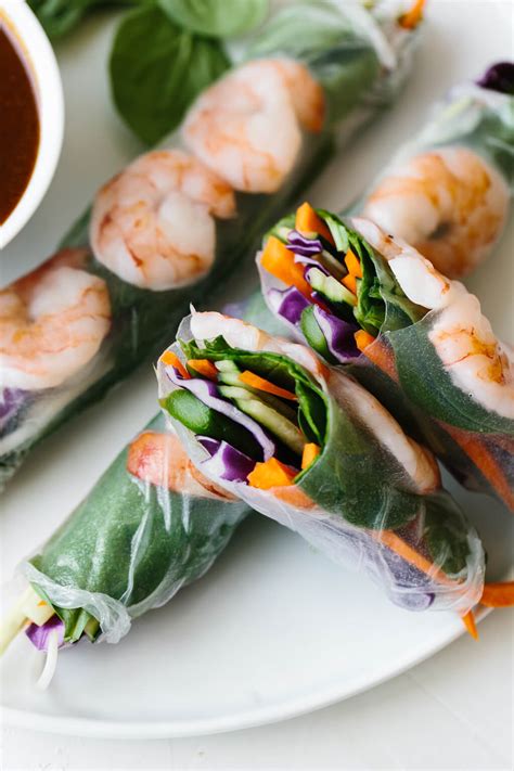 Spring rolls are super healthy and very easy to make. Spring Roll Recipe Shrimp / Fried Spring Rolls (Super ...