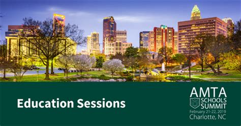 A Look At The Amta 2019 Schools Summit Education Sessions Education