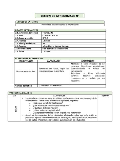 3° Triptico Pdf Información Cognición