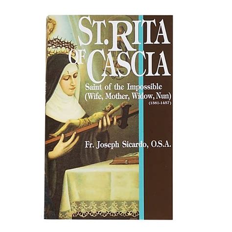 St Rita Of Cascia Saint Of The Impossible Ewtn Religious Catalogue