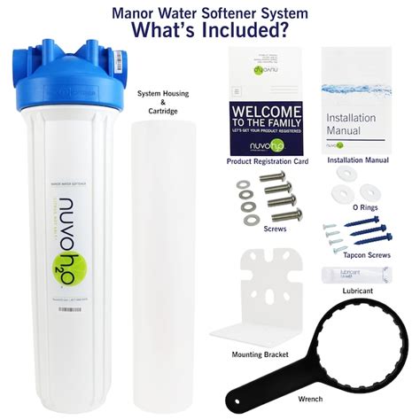 Nuvoh2o Manor Whole House Salt Free Eco Friendly Water Softener System