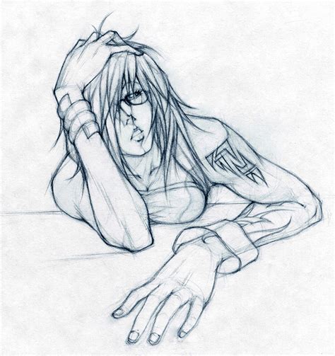 Try to express your favorite movie of all time. bored girl by tobiee on DeviantArt