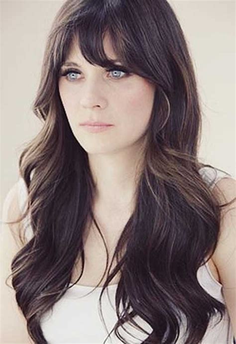 25 Hairstyles with Long Bangs | Hairstyles and Haircuts | Lovely ...